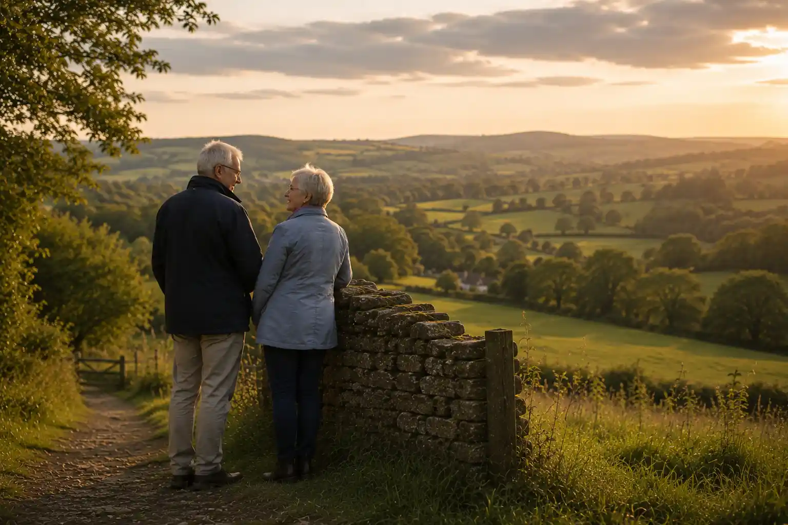 Whispered Countryside Sunset