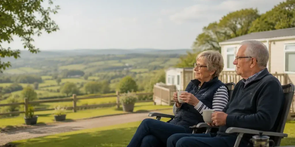 Peaceful Caravan Holiday View - Respite breaks CROP.webp